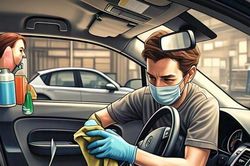 8 cách đơn giản giúp loại bỏ vi khuẩn trên xe hơi