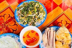 Bánh khoái chợ Ngò - món ngon vùng biển Nghệ An