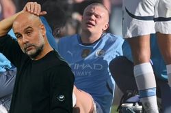 Nghi vấn tiền đạo số 1 Man City chấn thương nặng, Pep Guardiola lo sốt vó