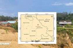 Ba trận động đất liên tiếp tại 'điểm nóng' Tây Nguyên sáng 31-3