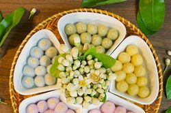 Mâm lễ bánh trôi, bánh chay cúng Tết Hàn thực đẹp mắt dâng tổ tiên