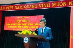 Công bố Quyết định thành lập Báo Lào Cai