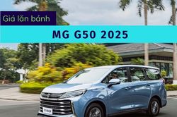 Bảng giá lăn bánh MPV 7 chỗ MG G50 vừa ra mắt khách Việt