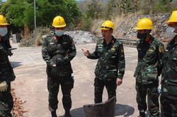 Động đất tại Myanmar: Đội cứu hộ QĐND Việt Nam chạy đua với thời gian giải cứu 1 người còn sống