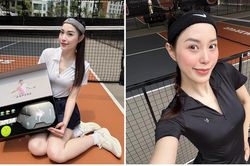 Nhan sắc cuốn hút của mỹ nhân pickleball, từng lọt top 10 Hoa hậu Hoàn vũ Việt Nam