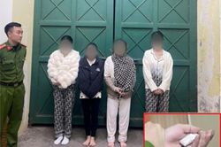 Bắt quả tang 4 'hot girl' sử dụng trái phép chất ma túy