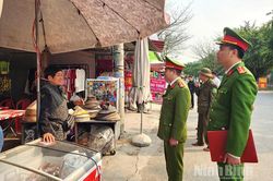 Công an Ninh Bình chủ động đảm bảo an ninh trật tự Lễ hội Hoa Lư 2025