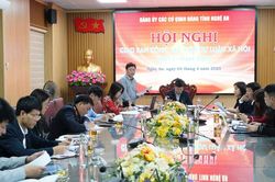 Đảng ủy các cơ quan Đảng tỉnh giao ban cộng tác viên dư luận xã hội quý I