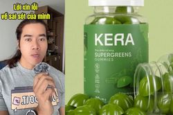 Vì sao người đầu tiên đưa kẹo Kera đi kiểm định, nam Tiktoker bất ngờ xin lỗi?
