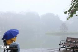 Thời tiết ngày 8/4: Thủ đô Hà Nội có mưa nhỏ, mưa phùn và sương mù rải rác