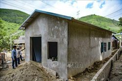 Hoàn thành 300 nhà Đại đoàn kết cho hộ nghèo vùng biên giới Điện Biên