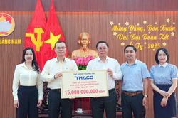 THACO nhận bằng khen trong công tác 'Xóa nhà tạm, nhà dột nát' tỉnh Quảng Nam