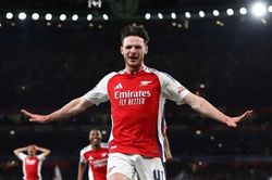 Declan Rice tỏa sáng, Arsenal đè bẹp Real Madrid ở Champion League