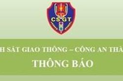 Công bố số điện thoại hướng dẫn thủ tục xử lý vi phạm hành chính về lĩnh vực giao thông