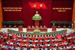 CHÙM ẢNH: Hội nghị lần thứ 11 Ban Chấp hành Trung ương Đảng khóa XIII