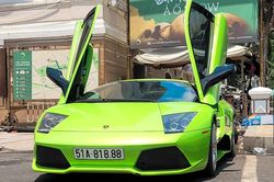 Cận cảnh siêu xe Lamborghini Murcielago độc nhất Việt Nam