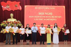 Huyện ủy Hòa Vang tổng kết công tác kiểm tra, giám sát