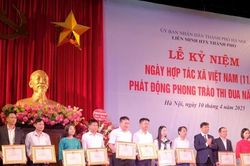 Liên minh Hợp tác xã thành phố Hà Nội kỷ niệm Ngày Hợp tác xã Việt Nam