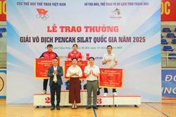 Thanh Hóa nhất toàn đoàn Giải vô địch Pencak Silat quốc gia