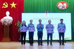 Liên đoàn Lao động TX. Tân Châu sơ kết quý I/2025