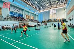 Giải bóng bàn, cầu lông Hiệp hội Y tế tư nhân tỉnh Thanh Hóa lần thứ 4