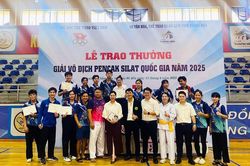 An Giang hạng tư toàn đoàn Giải vô địch Pencak Silat quốc gia năm 2025