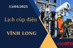 Lịch cúp điện hôm nay ngày 13/04/2025 tại Vĩnh Long