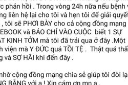 Công an xác minh vụ bác sĩ bị 'tố' xâm hại nữ bệnh nhân ở Hà Nam