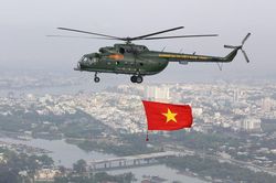 Tổng hợp luyện diễu binh, diễu hành chuẩn bị Lễ kỷ niệm 50 năm Thống nhất đất nước
