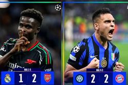 Xác định 2 cặp đấu ở bán kết Champions League 2024/25