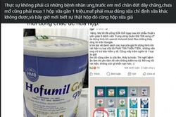Bệnh viện 108 nói gì về bệnh nhân sử dụng sữa giả?