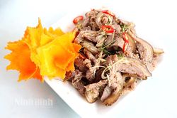 Dê tái chanh Ninh Bình lọt top món ăn từ dê ngon nhất thế giới