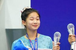 Nữ VĐV gây thương nhớ với loạt khoảnh khắc đáng yêu tại Giải vô địch Pickleball các CLB quốc gia 2025