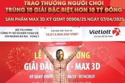 Chọn bộ số xuất hiện trong giấc mơ, người phụ nữ bất ngờ nhận tin trúng 10 giải đặc biệt Vietlott