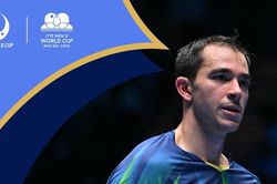 Tay vợt Brazil làm nên lịch sử khi đánh bại số 1 thế giới người Trung Quốc để vô địch World Cup