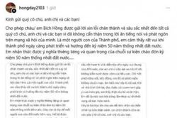 MC Bích Hồng xin lỗi sau phát ngôn gây sốc về hợp luyện diễu binh