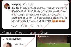 MC Bích Hồng - vết trượt danh dự giữa ngày thống nhất