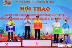 Sôi nổi hội thao các cơ quan Đảng thành phố