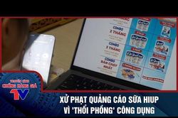 Quảng cáo không đúng về sữa Hiup, BTV Quang Minh và MC Vân Hugo bị xử phạt