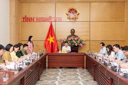 Rà soát công tác tổ chức Lễ hội Làng Sen năm 2025