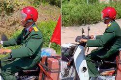 Chuyện ít biết về cựu binh Nghệ An đi xe máy hơn 1.000km xem diễu binh 30/4
