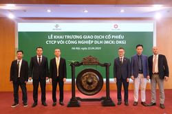 Hơn 14,3 triệu cổ phiếu DKG của CTCP Vôi công nghiệp DLH giao dịch trên UPCoM