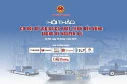 Hôm nay, diễn ra hội thảo 'Cơ hội để logistics phát triển bền vững trong kỷ nguyên 4.0'