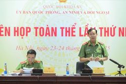 Ủy ban Quốc phòng, An ninh và Đối ngoại thẩm tra dự án Luật Bảo vệ dữ liệu cá nhân