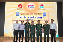 Ra mắt Tập 22 Công trình sách 'Ký ức người lính'