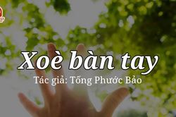 Tản văn hay: Xòe bàn tay