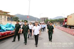 Cần triển khai các biện pháp thúc đẩy hàng hóa xuất nhập khẩu và ngăn chặn hoạt động buôn lậu tại khu vực cửa khẩu Chi Ma