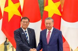 Tổng Bí thư Tô Lâm hội kiến Thủ tướng Nhật Bản Ishiba Shigeru