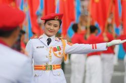 Những hình ảnh đẹp từ buổi tổng duyệt cấp Nhà nước chương trình Lễ kỷ niệm 50 năm Ngày Giải phóng miền Nam, thống nhất đất nước