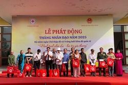 Phát động Tháng Nhân đạo năm 2025
